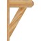 Ekena Millwork Traditional Rough Sawn Craftsman Outlooker, Western Red Cedar, 8"W x 24"D x 36"H OUT08X24X36TRA04RWR - alternate 3